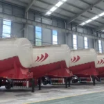 1-3 Compartment 30-70m³ Cement Transport Trailer