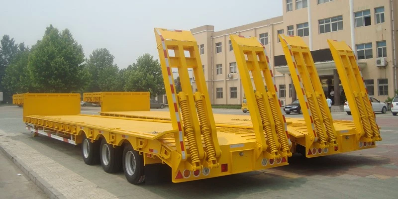 Heavy Duty Low Bed Semi Trailer for Sale Heavy Duty Low Bed Semi Trailer for Sale