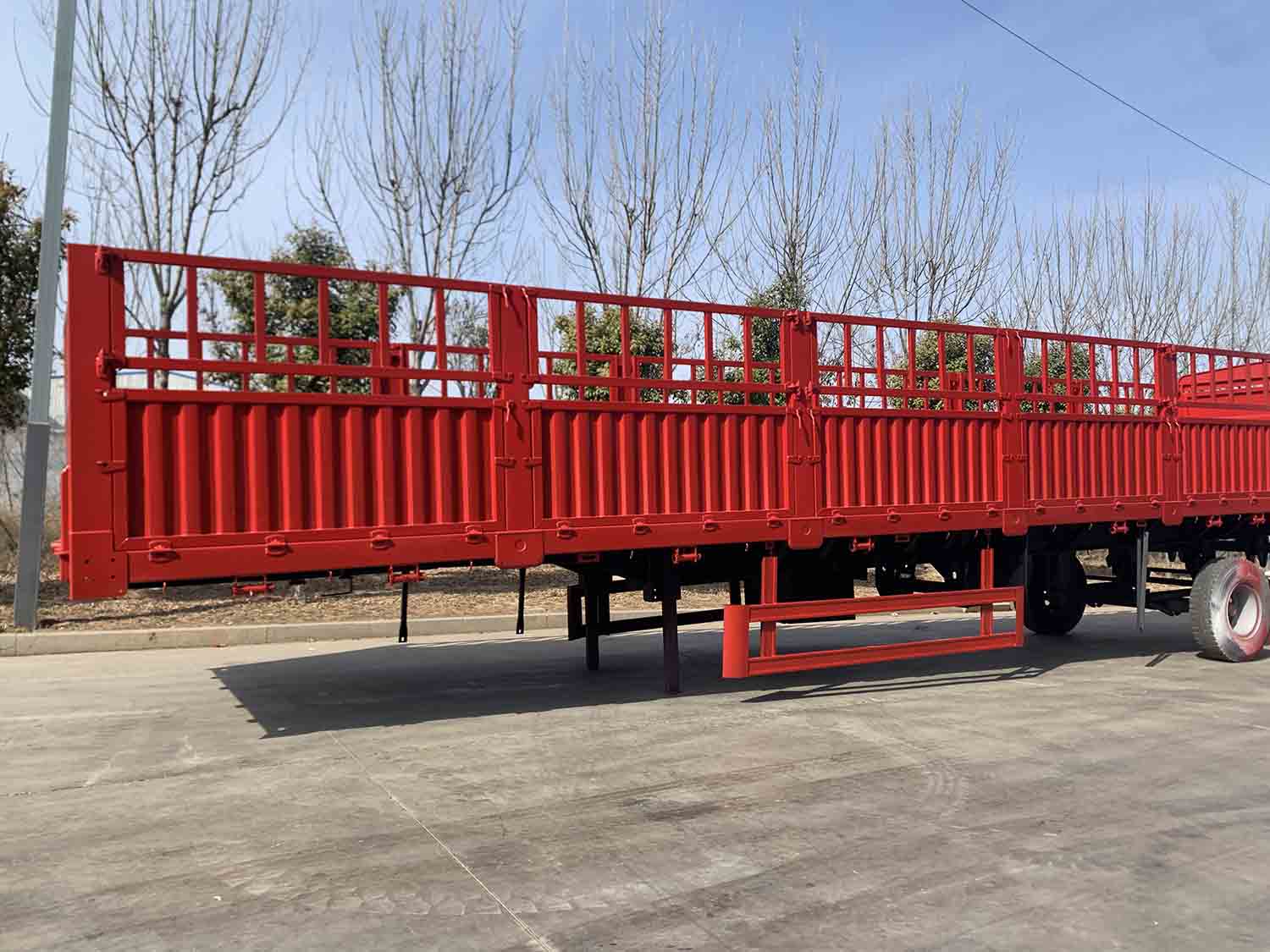 3 Axle Fence Trailer 3 Axle Fence Trailer