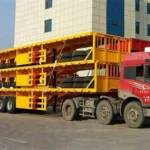 3 Axle Flatbed Semi Trailer