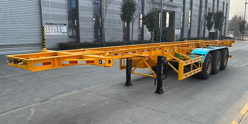 20ft/40ft/45ft Skeletal Trailer for Sale 20ft/40ft/45ft Skeletal Trailer for Sale