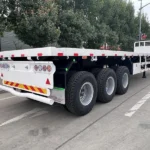 Tri-Axle Flatbed Semi Trailer