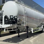 W-Shape 2-Compartment Bulk Cement Tanker Trailer