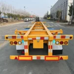 2-Axle Tandem Skeleton Semi Trailer