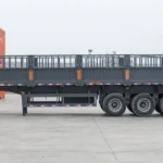 3 Axle Side Dump Semi Trailer