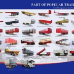 4-Axle 40 Ton Fence Trailer for Machinery