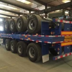 40ft Flatbed Trailer for Mining