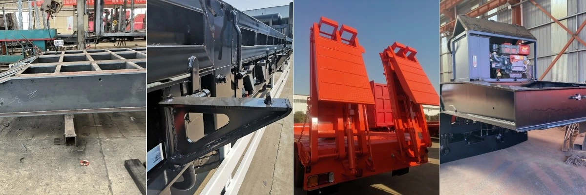 Good Price Lowbed Semi Trailer Good Price Lowbed Semi Trailer