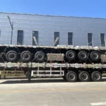30-80 Ton Heavy Duty Flatbed Semi Trailer for Sale