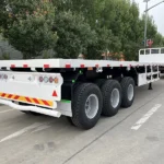 30-80 Ton Heavy Duty Flatbed Semi Trailer for Sale
