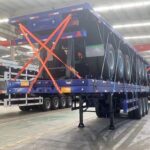 Gjysmërimorkio me platë 40ft me 3 boshtë