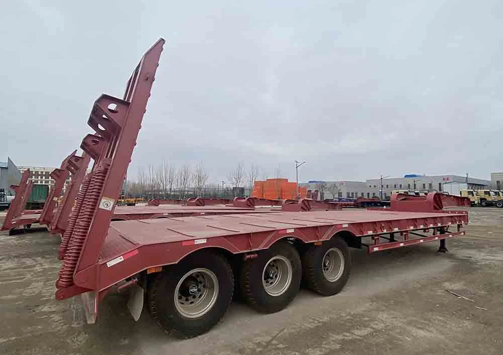 80 Ton 3 Axle Lowbed Trailer 80 Ton 3 Axle Lowbed Trailer