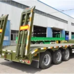 2-Axle 30 Ton 48ft Lowbed Trailer for Excavator