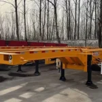Skeleton Container Semi Trailer for Kenya Market