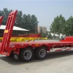 30-80 Ton 40ft Heavy Duty Equipment Trailer for Sale