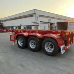 30-80 Ton Skeleton Truck Semi Trailer for Sale