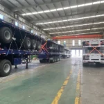 Tri-Axle Flatbed Semi Trailer