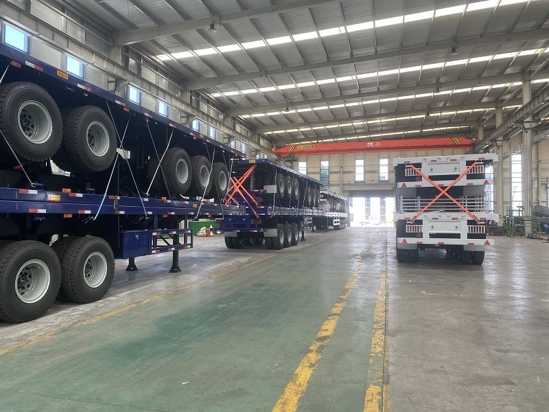 Tri-axle Flatbed Trailer Tri-axle Flatbed Trailer