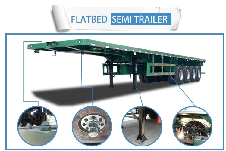 50 Ton Flatbed Trailer 50 Ton Flatbed Trailer