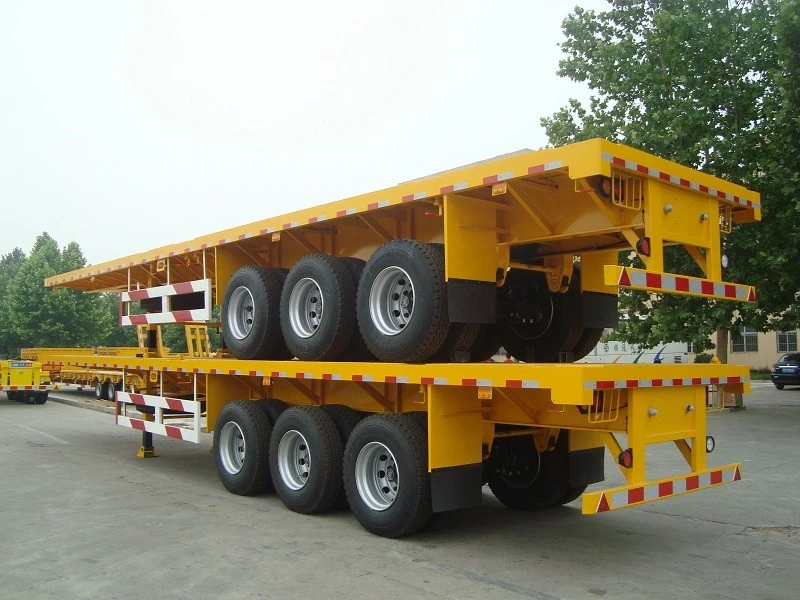 Flatbed Container Trailers Flatbed Container Trailers