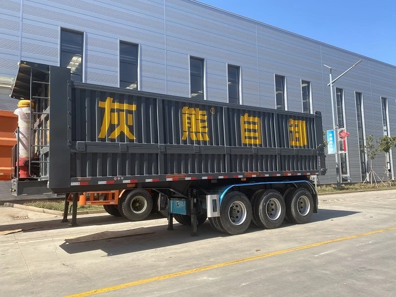 3 Axle Dump Semi Trailer
