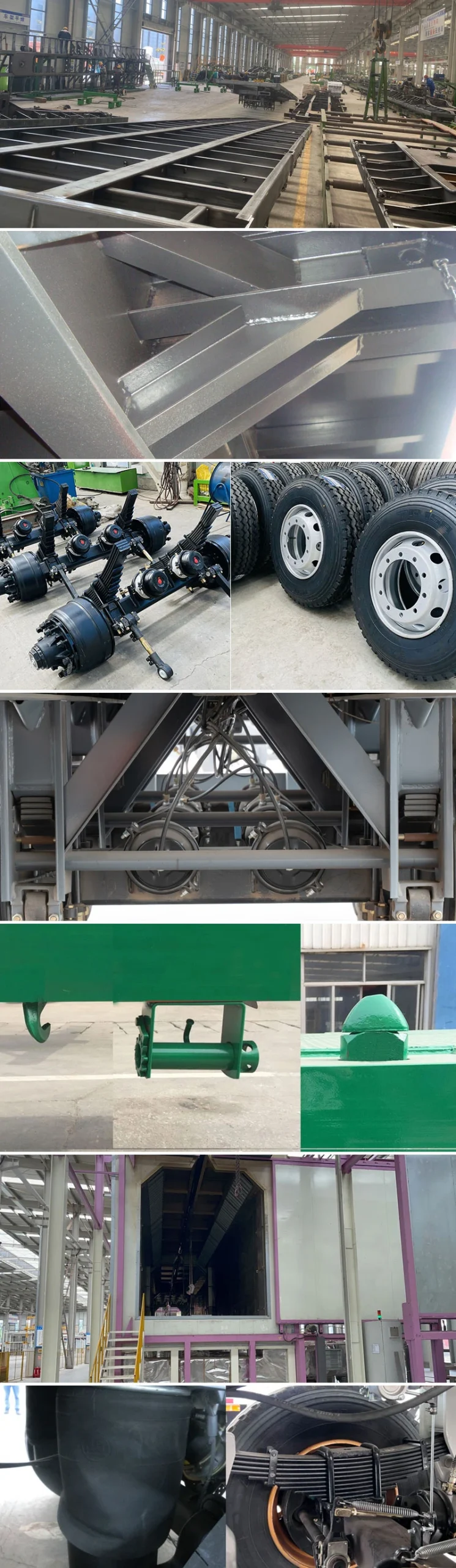 20/40/45ft Container Flatbed Trailer For Sale 20/40/45ft Container Flatbed Trailer For Sale