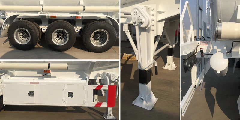Semi-remorque citerne à carburant 50000L