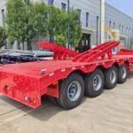 4 Axle Semi Low Loader Trailer