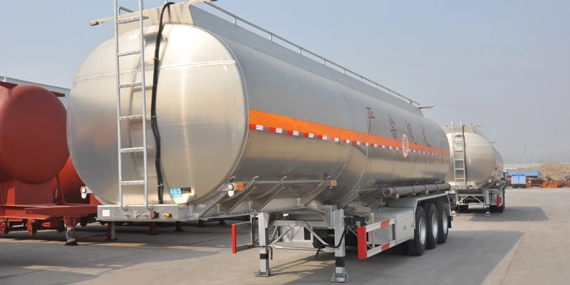 3 Axle 45,000L Aluminum Tank Trailer
