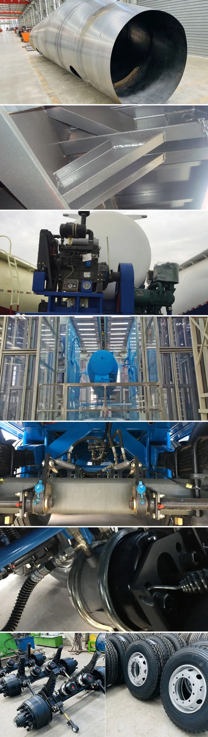 30-70 CBM Bulk Cement Trailer for Sale 30-70 CBM Bulk Cement Trailer for Sale