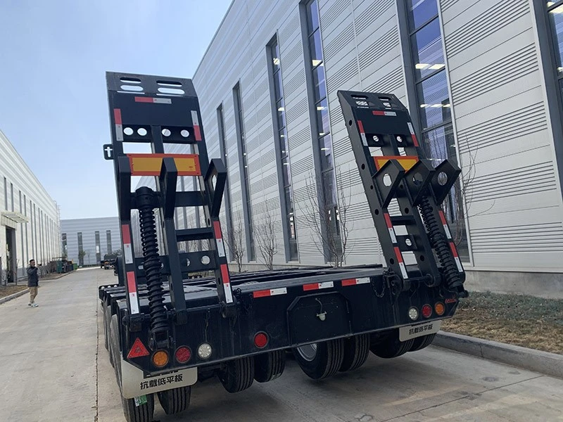4 Axle Lowbed Semi Trailer 4 Axle Lowbed Semi Trailer