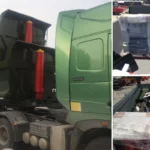 3 Axle Side Dump Semi Trailer