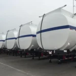 20-50m³ 3 Axle Water Tanker Semi Trailer for Sale