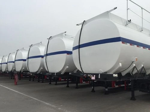 3 Axle Water Tanker Semi Trailer
