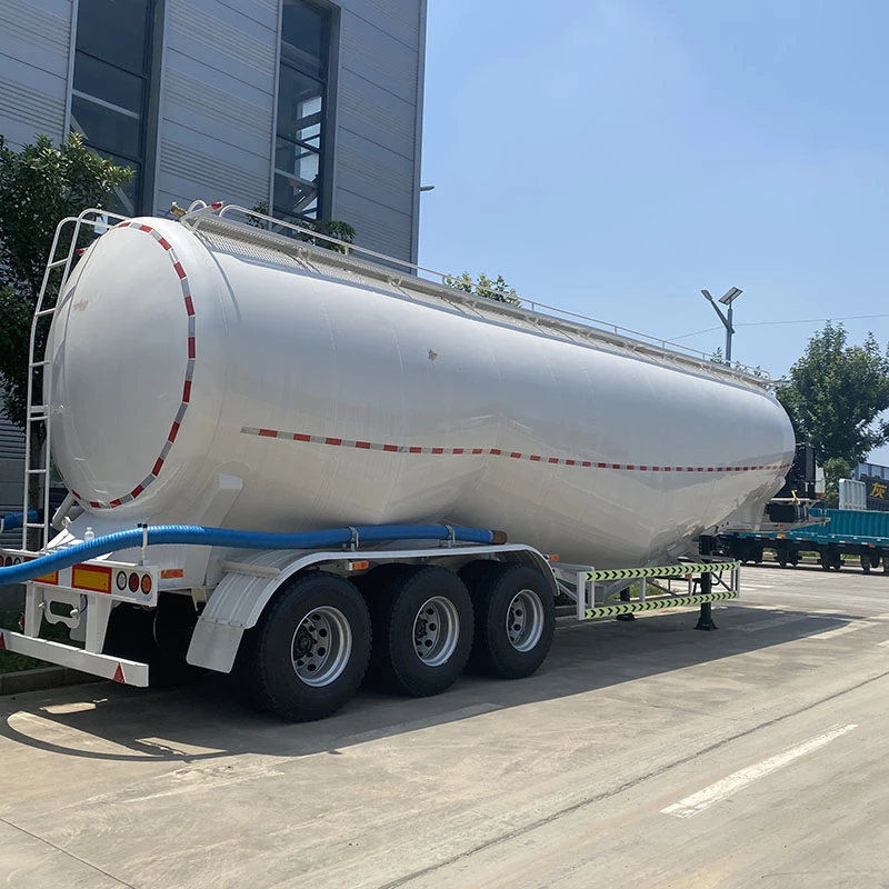 W Shape Bulk Cement Tanker Trailer