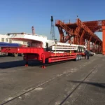 2/3/4 Axle 30-100 Ton Low Bed Truck Trailer for Sale