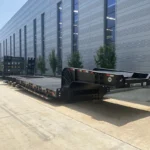 4-Axle 120 Ton Lowbed Trailer for Excavator