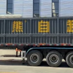 3-Axle 30 Ton 40ft Tipper Trailer for Excavator