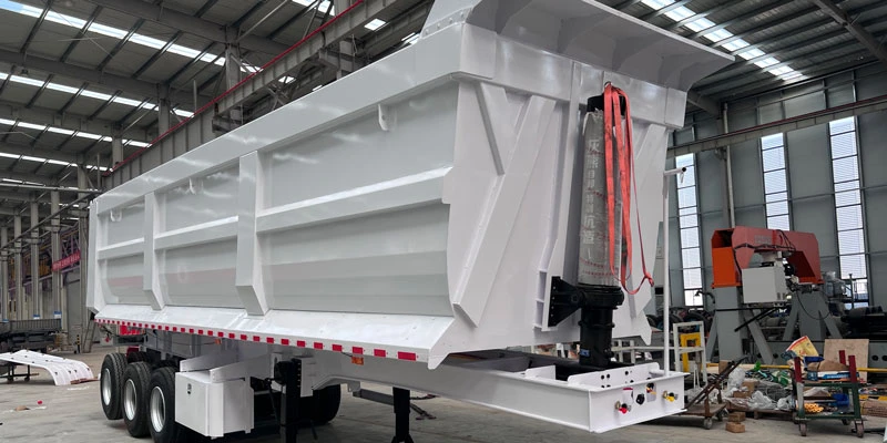 80 Ton Tipper Semi Trailer for Sale 80 Ton Tipper Semi Trailer for Sale