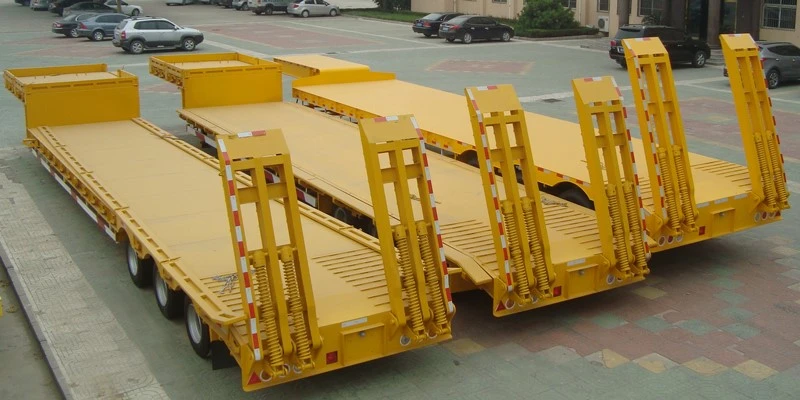Heavy Duty Low Bed Semi Trailer for Sale Heavy Duty Low Bed Semi Trailer for Sale