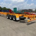 2 or 3 Axle Container Chassis Trailer for Sale
