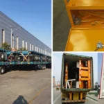 12 Wheel 40ft Flatbed Semi Trailer