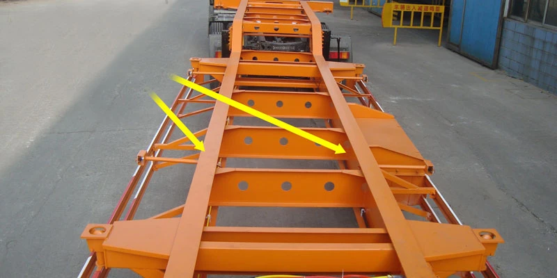 3 Axle Skeleton Semi Trailer for Sale 3 Axle Skeleton Semi Trailer for Sale