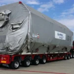 High-Low-High 4 Axle Lowbed Semi Trailer for Sale