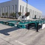 30-80 Ton Skeleton Truck Semi Trailer for Sale