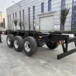 3 Axles Skeleton Semi Trailer for Sale