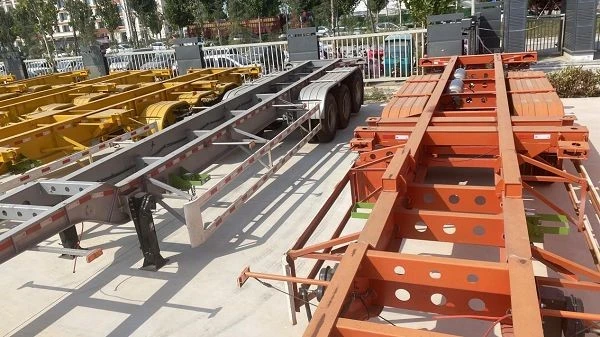 Container Skeleton Semi Trailer Container Skeleton Semi Trailer