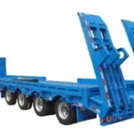 3-Axle 40 Ton 28ft Lowbed Trailer