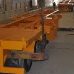 2-Axle 80 Ton 40ft Skeleton Container Trailer for Fuel