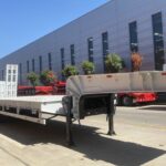 53ft 30-100 Ton Lowboy Truck Trailer for Sale